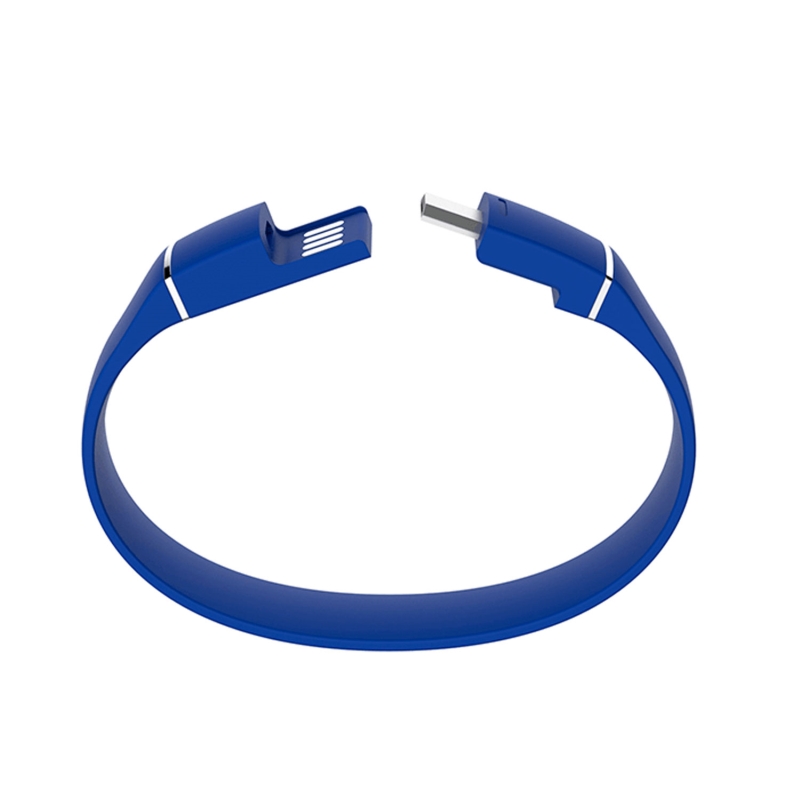 AREA Bracciale Micro USB Lumdoo blu